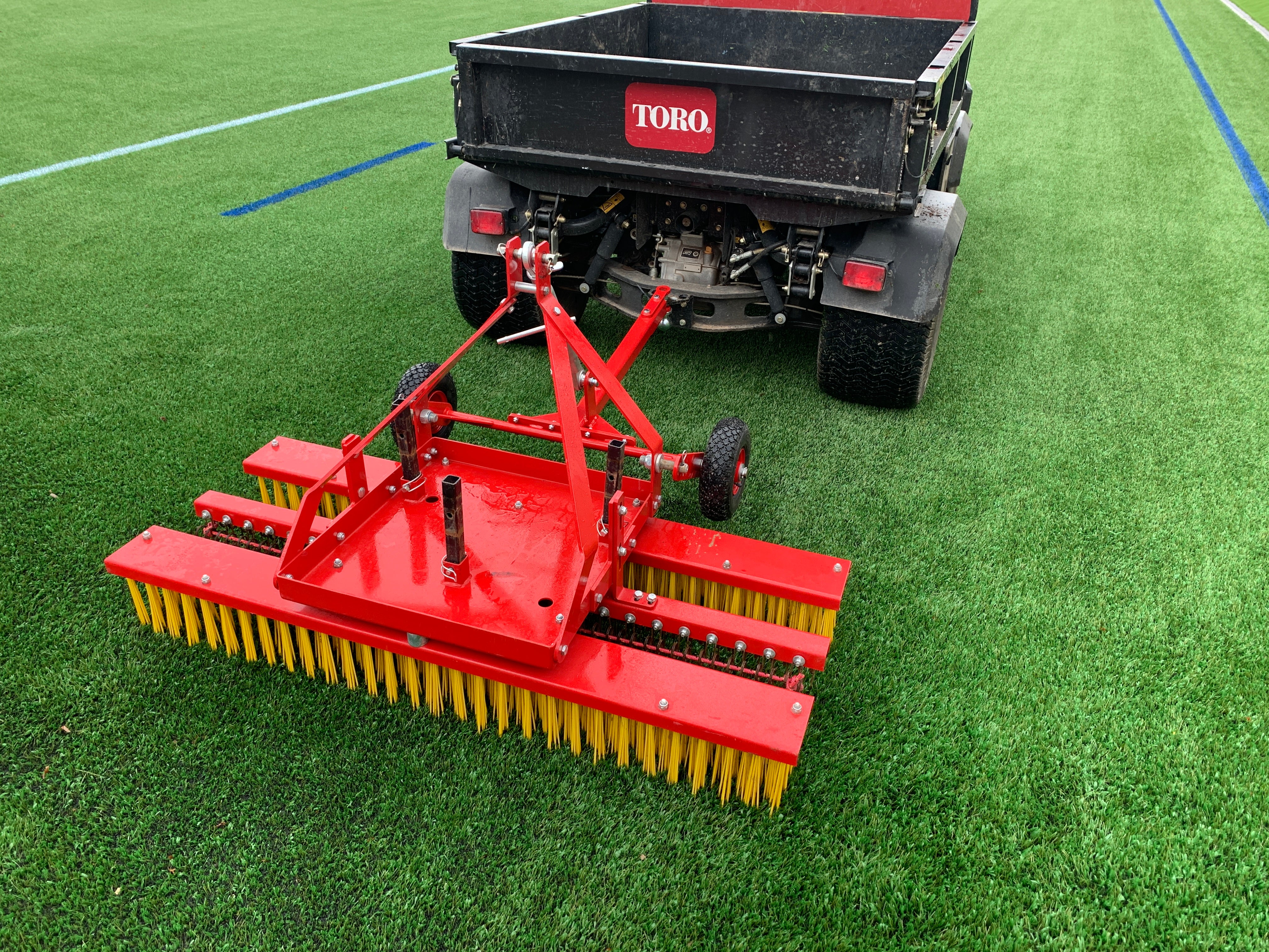 BASE RAKE WITH BRUSHES