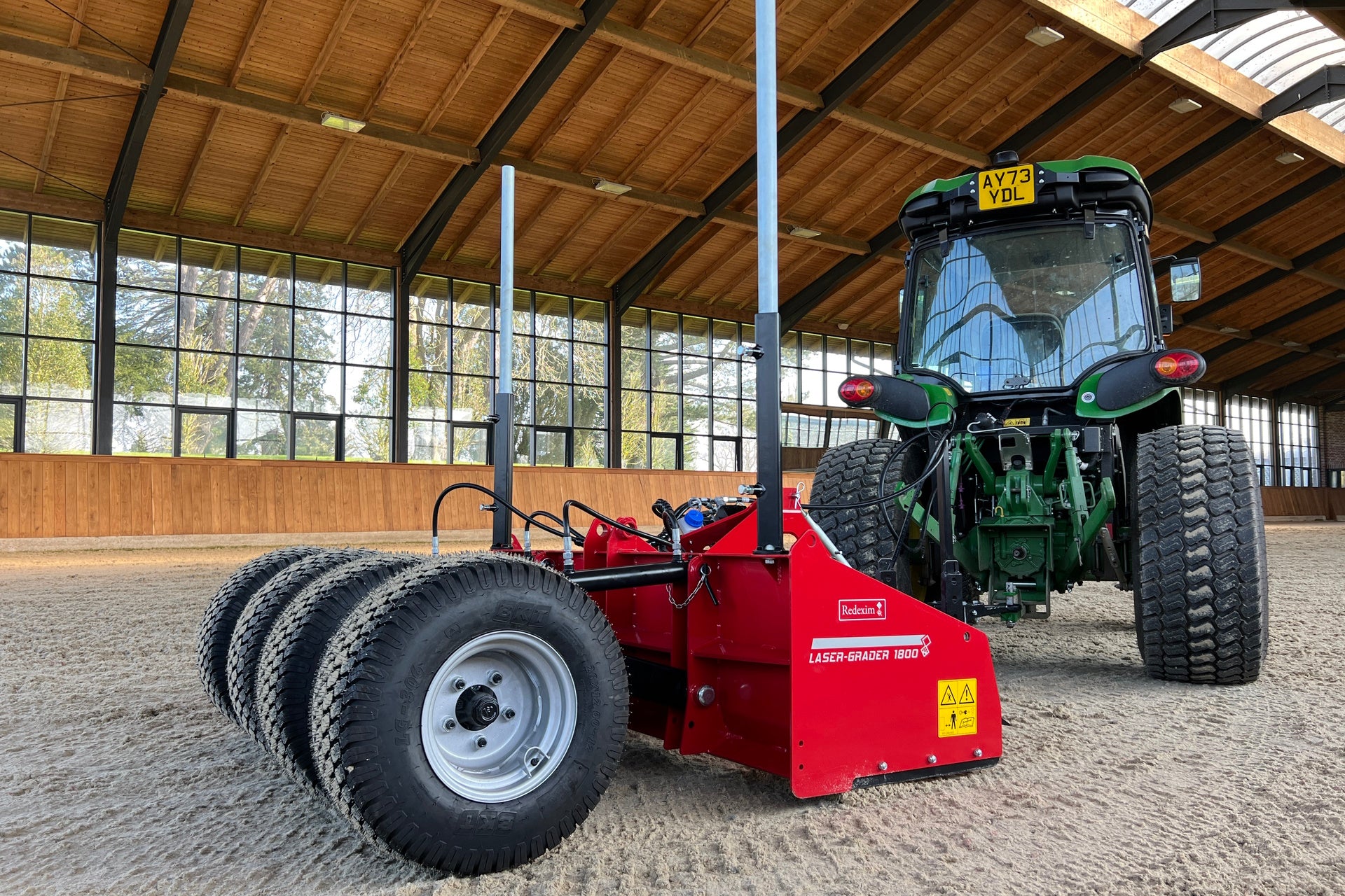 LASER GRADER 1800 DUAL POLE