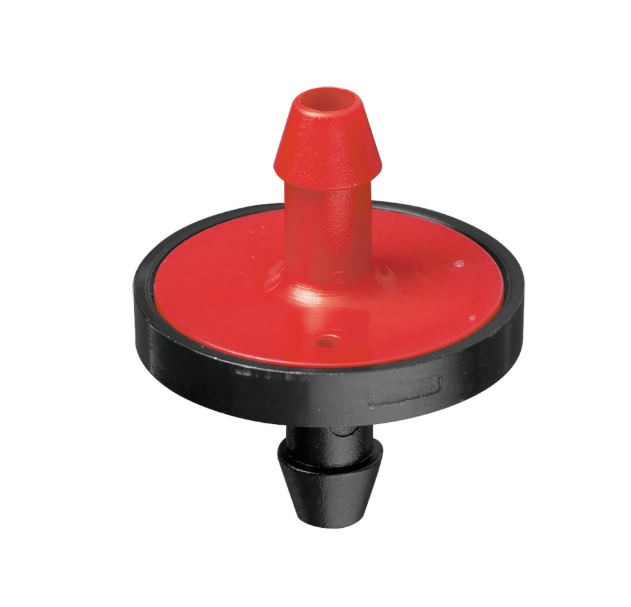 NGE Pressure Compensating Emitter 8LPH ANTILEAK RED BASE