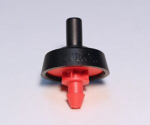 NGE Pressure Compensating Emitter 8LPH ANTILEAK RED BASE